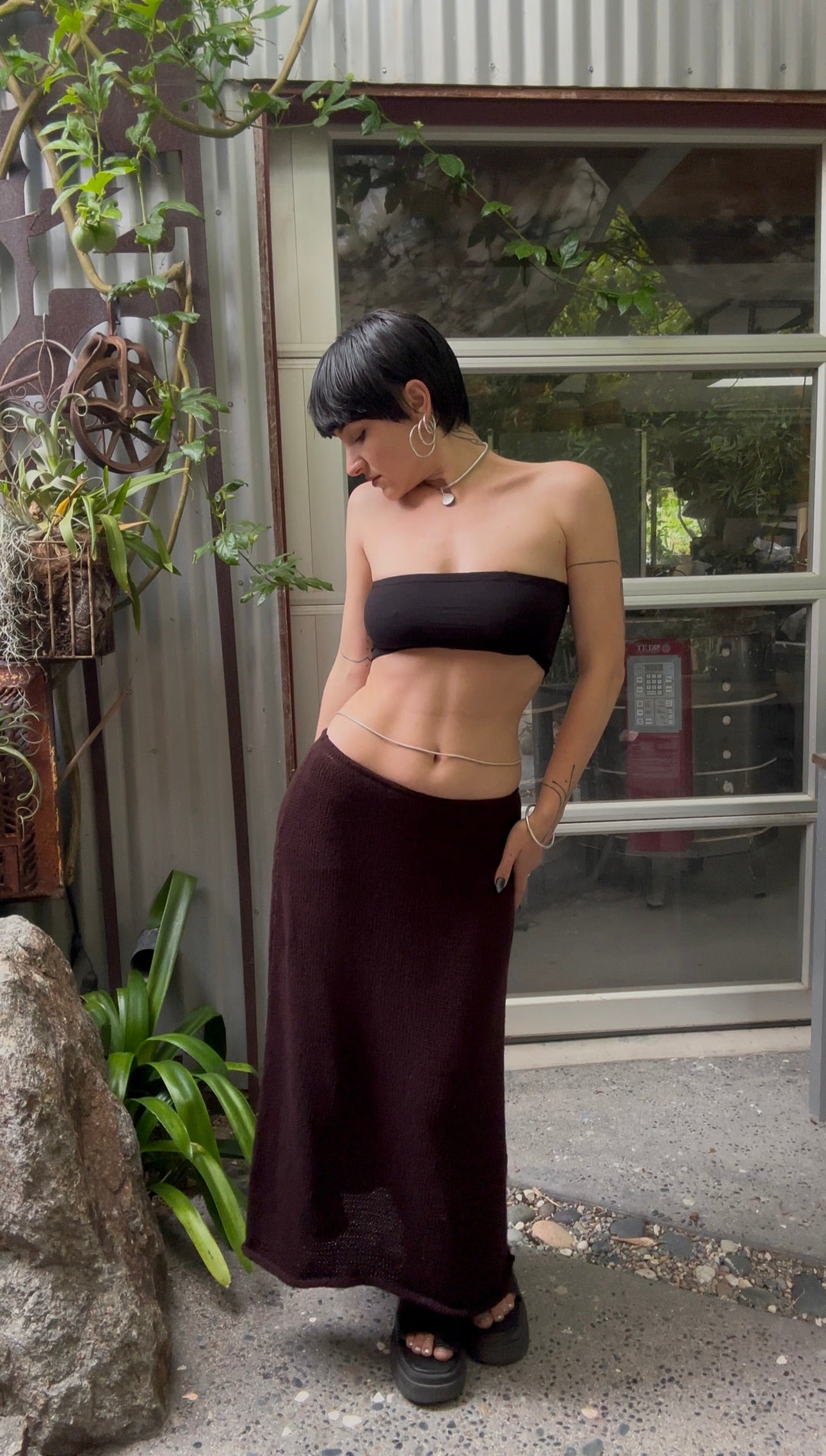 Andalusite Knit Maxi Skirt Knitting Pattern