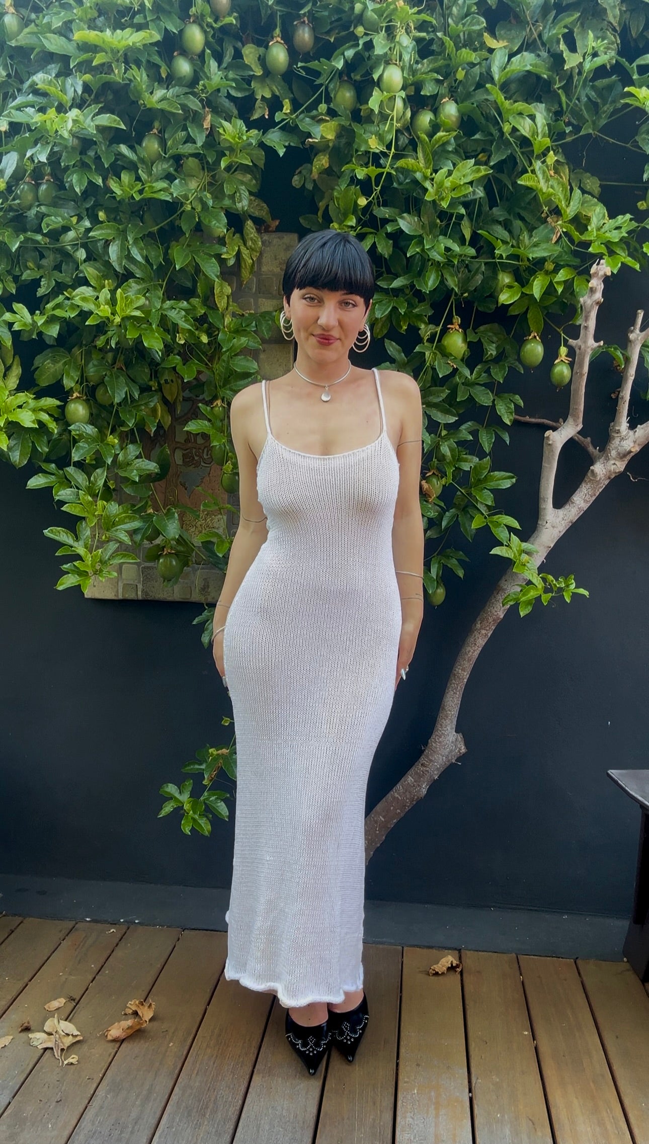 Alba Knit Slip Dress