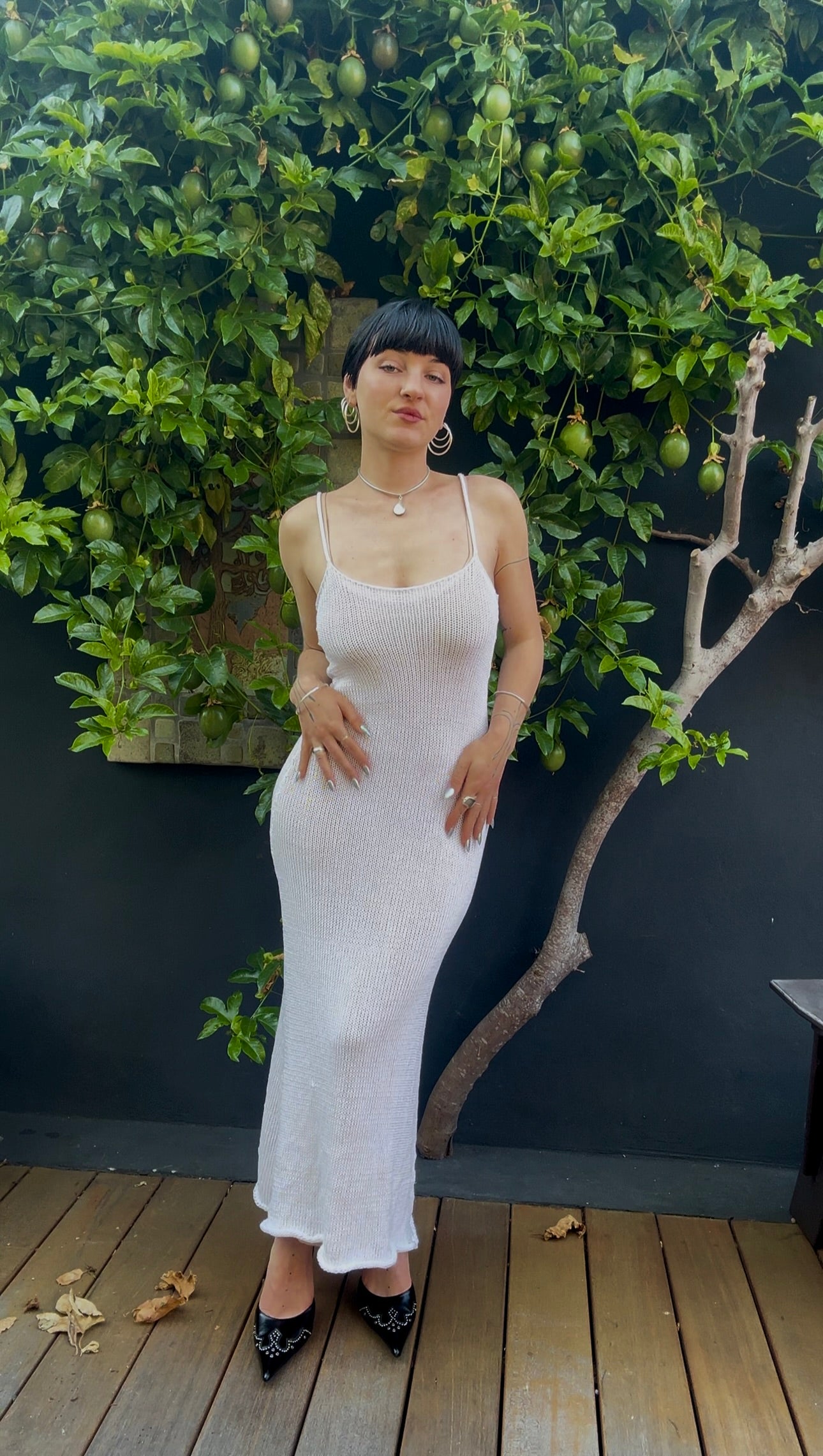 Alba Knit Slip Dress