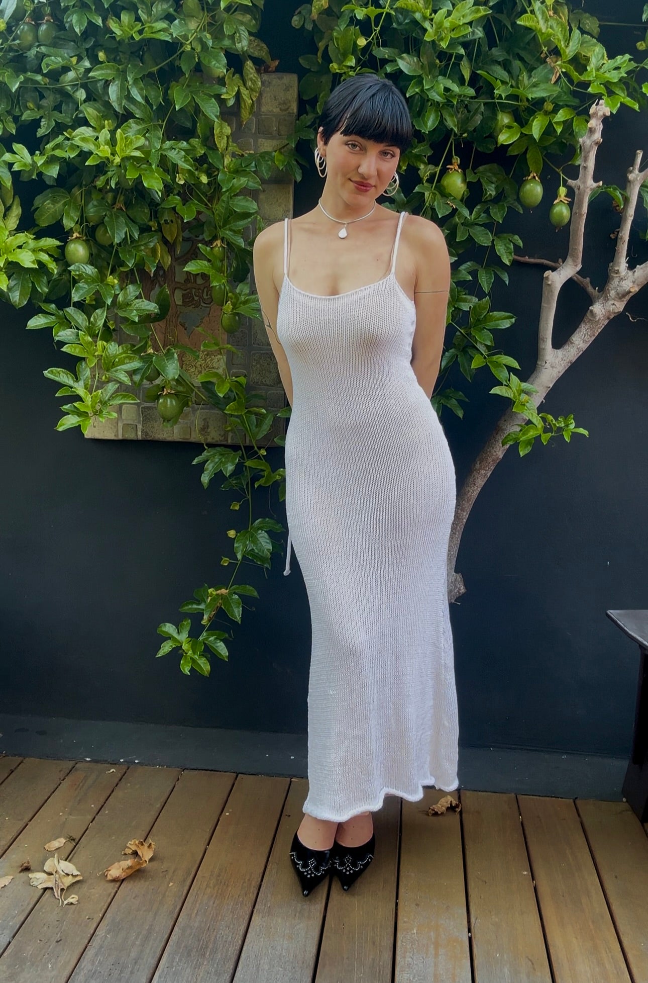Alba Knit Slip Dress
