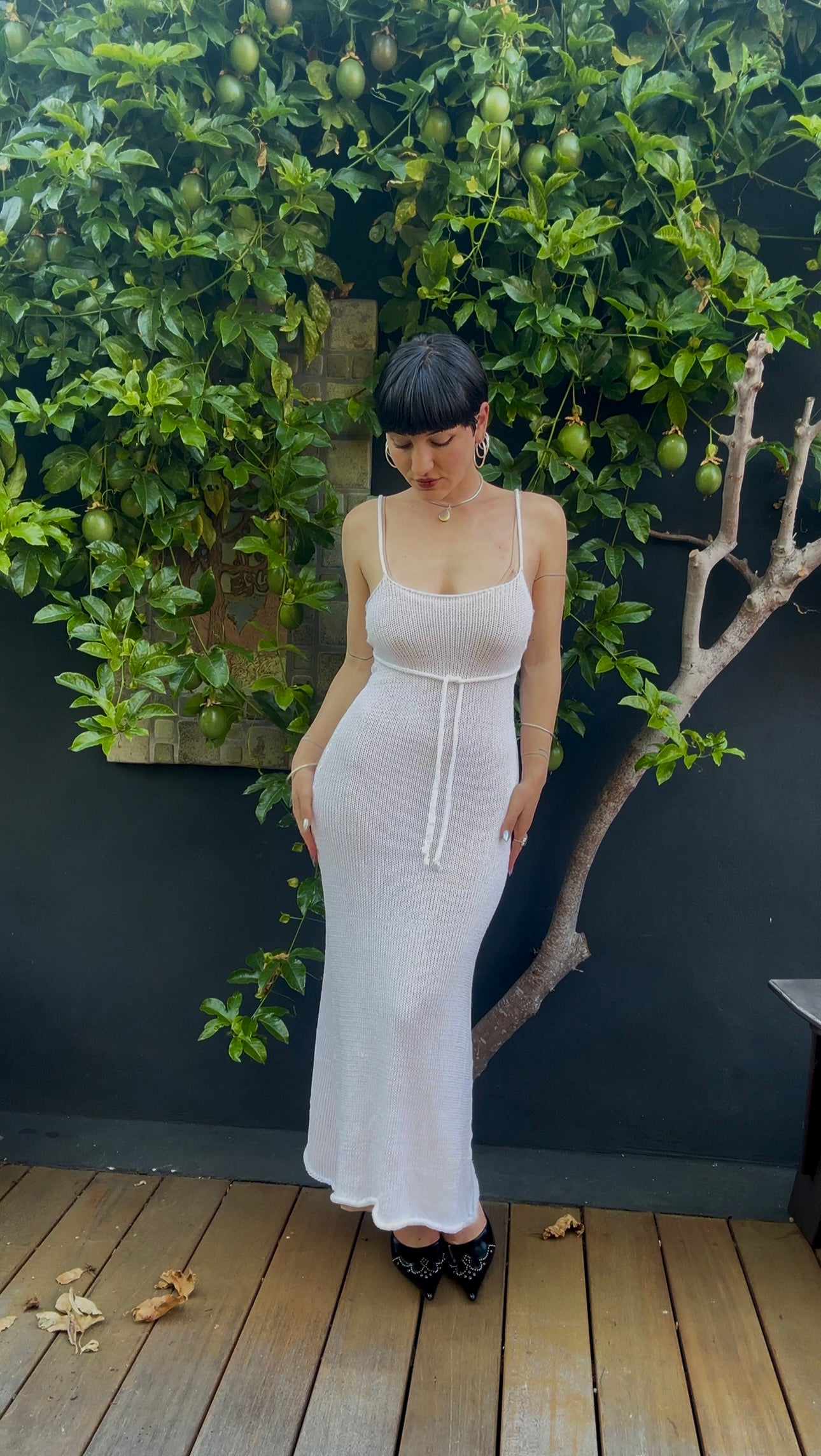 Alba Knit Slip Dress
