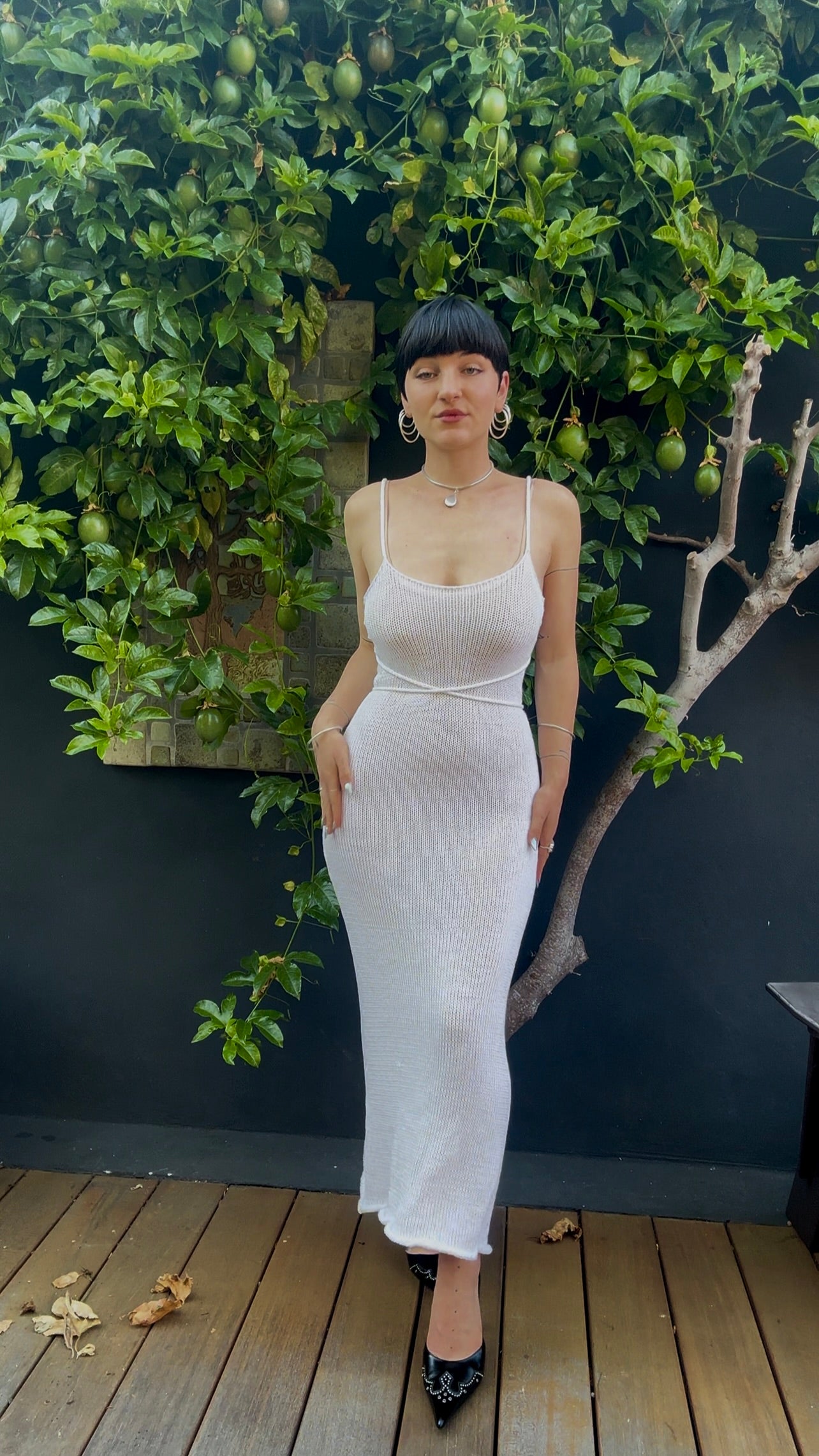Alba Knit Slip Dress