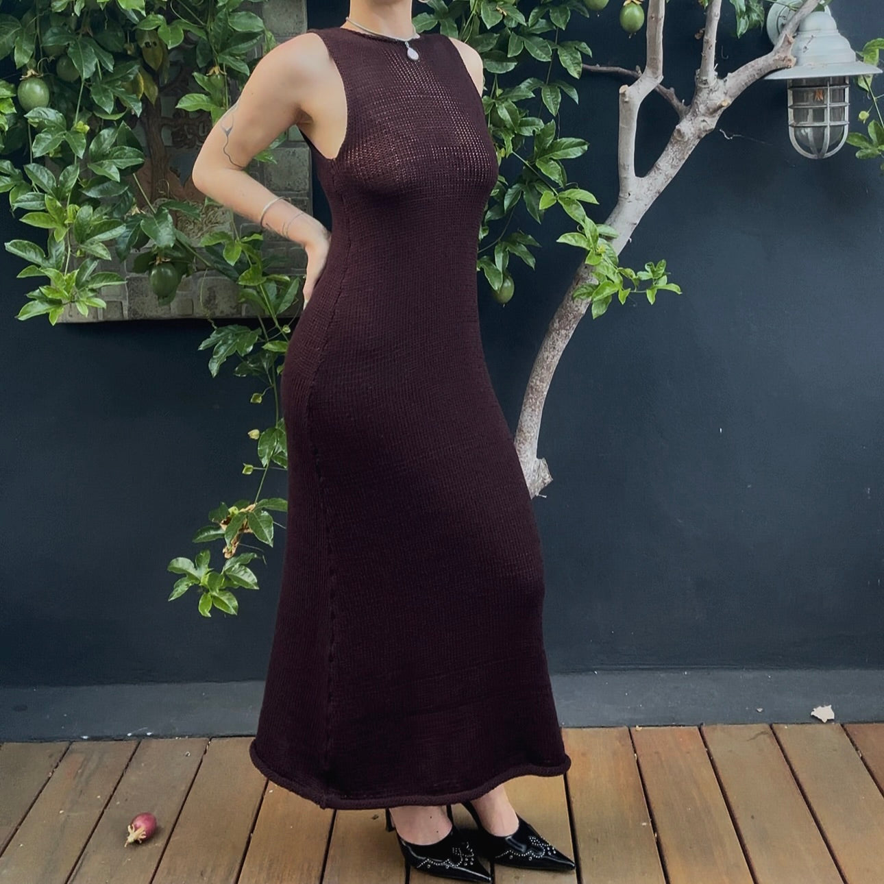 Coeini Knit Maxi Dress