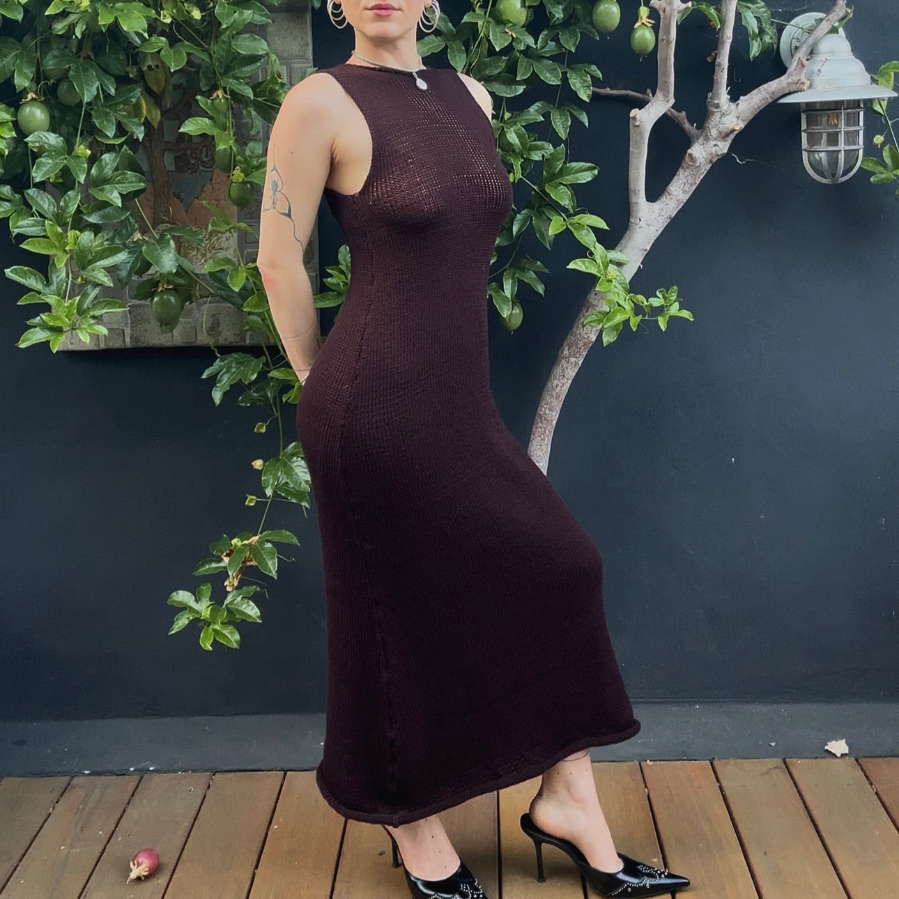 Coeini Knit Maxi Dress