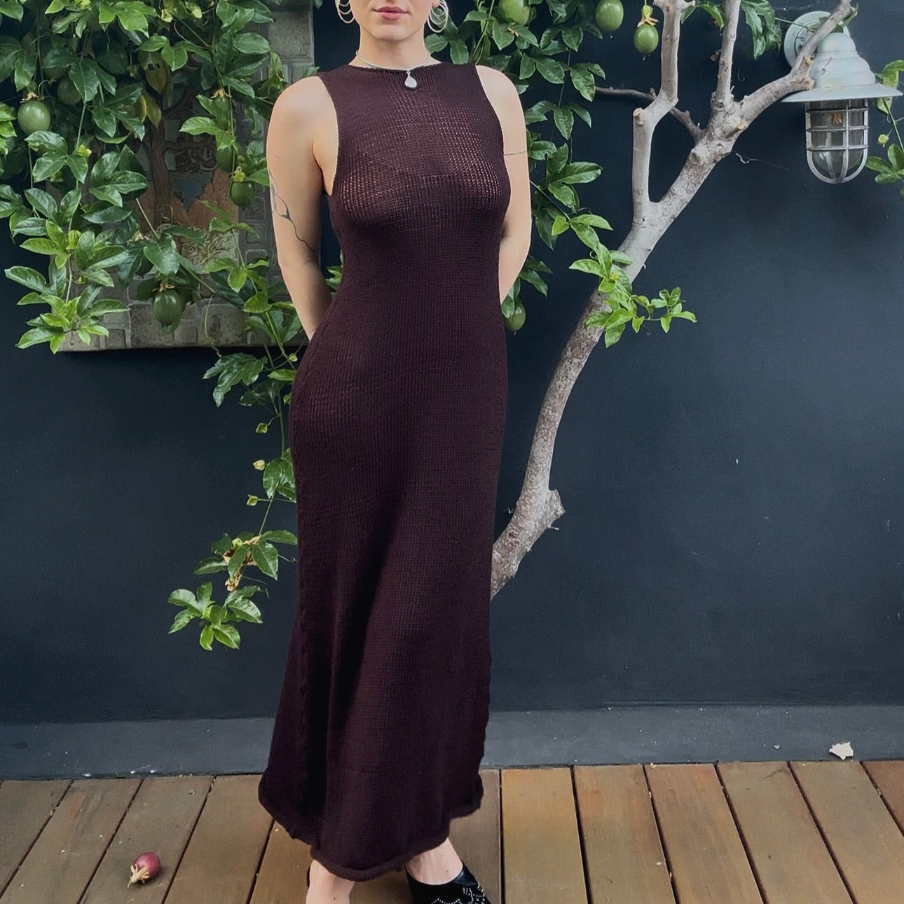 Coeini Knit Maxi Dress