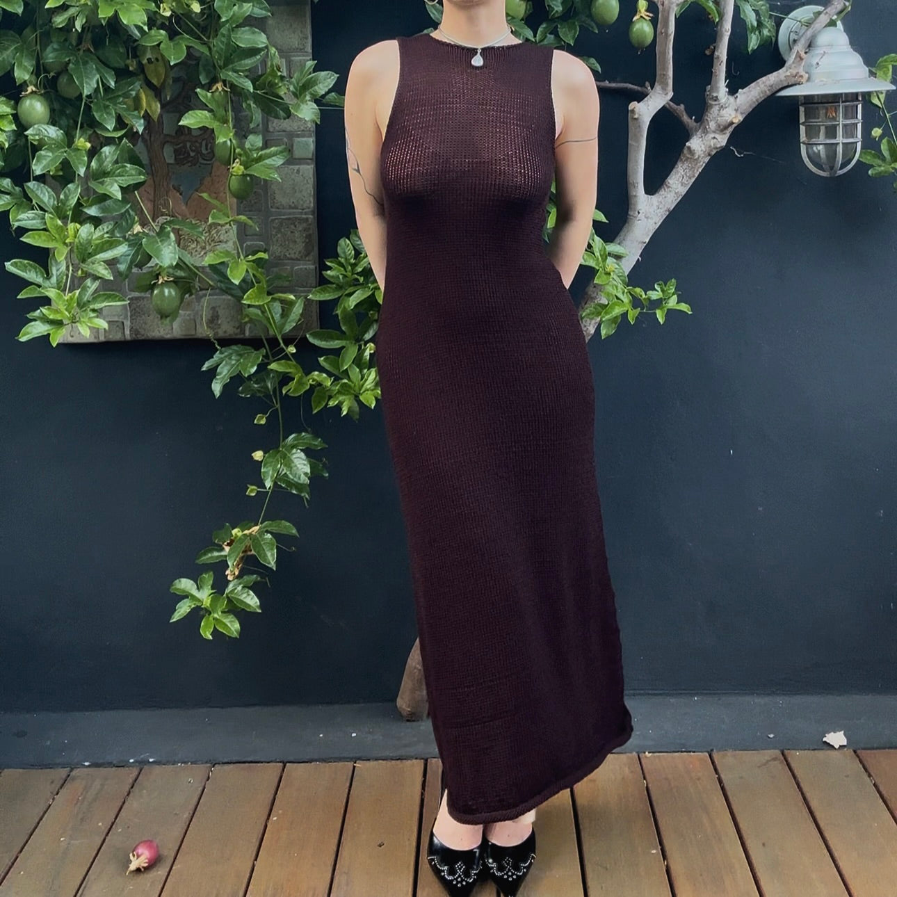 Coeini Knit Maxi Dress