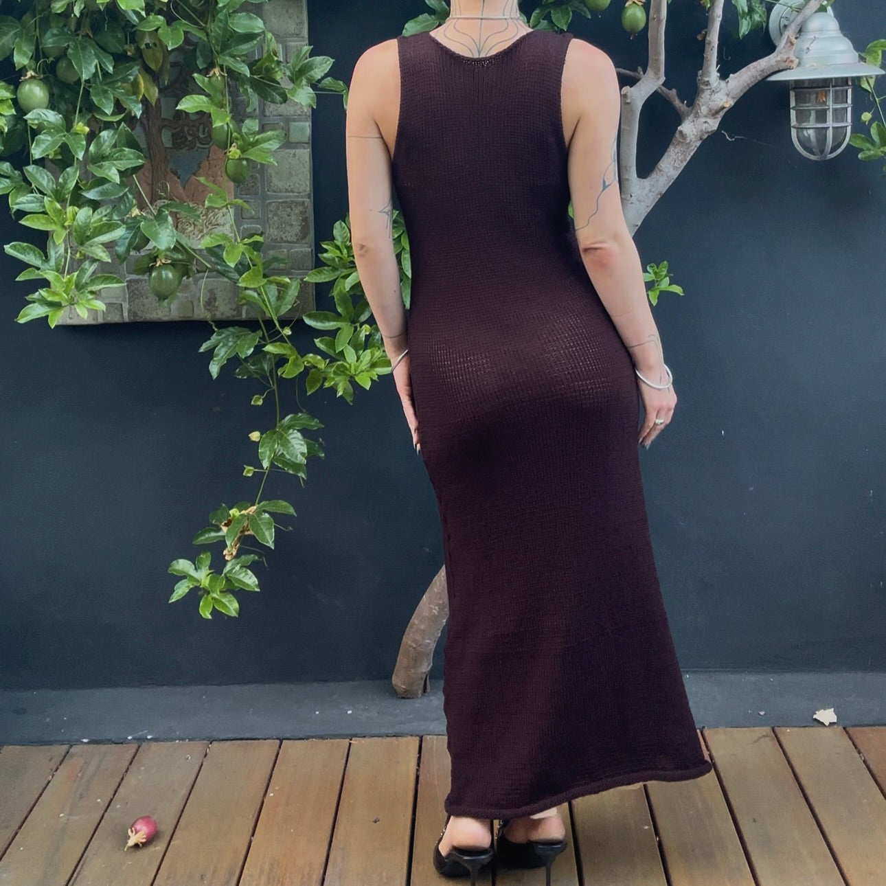 Coeini Knit Maxi Dress