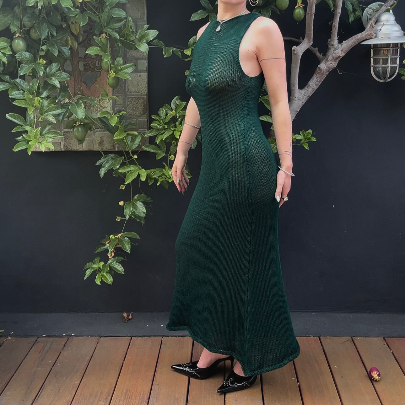 Coeini Knit Maxi Dress