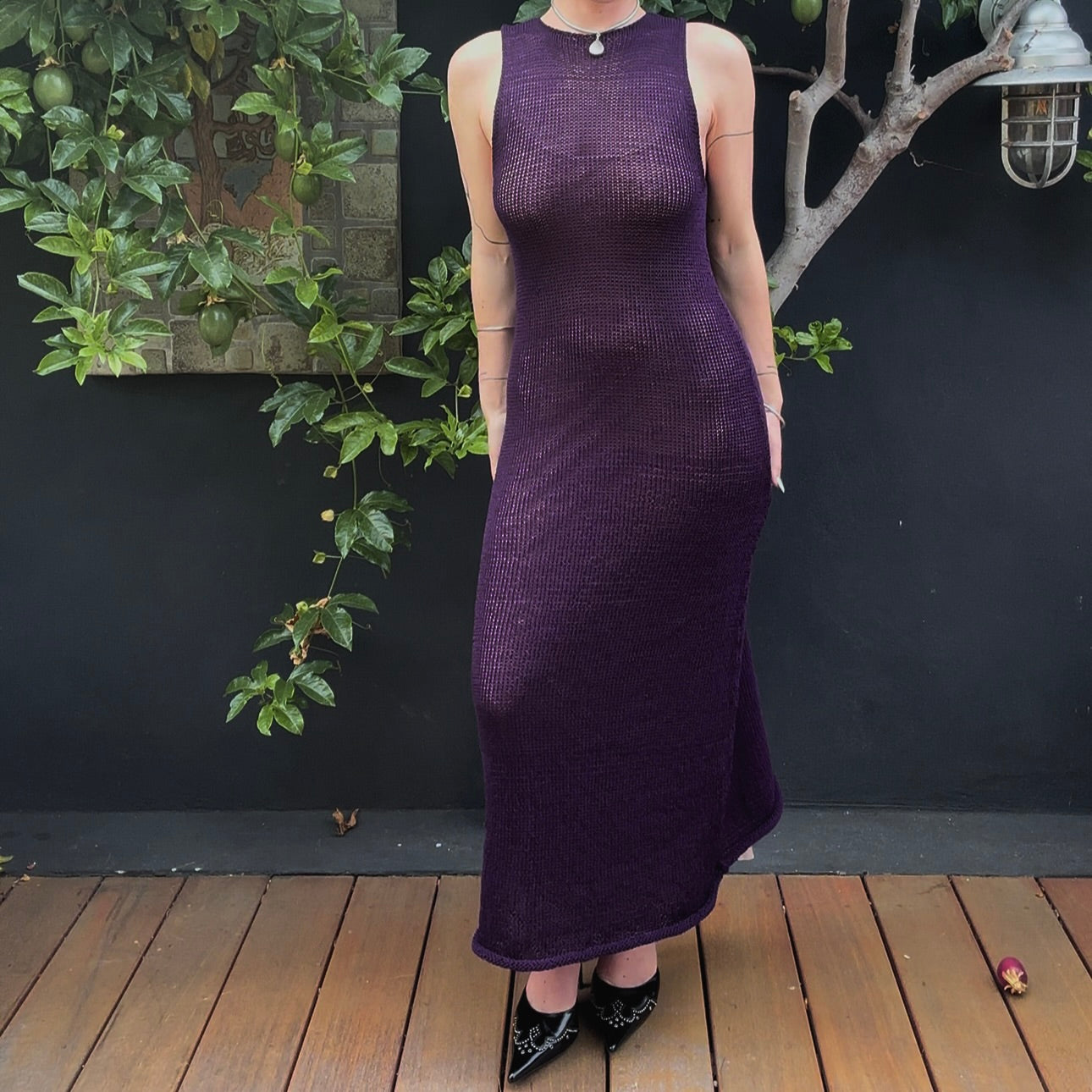 Coeini Knit Maxi Dress