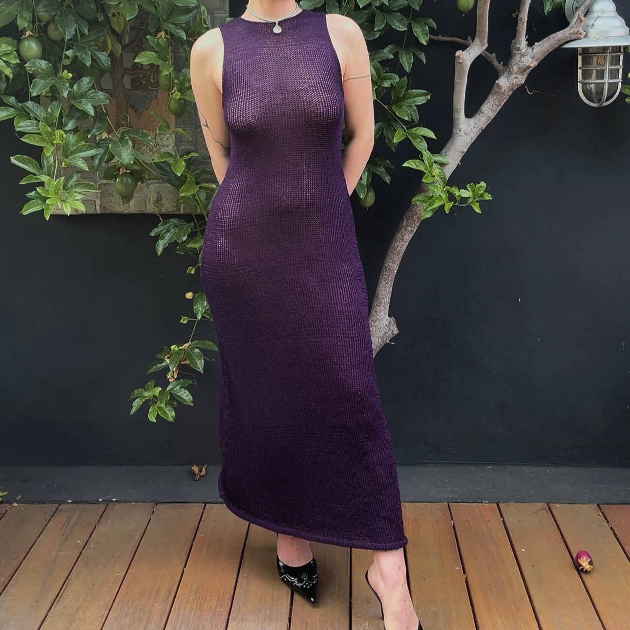 Coeini Knit Maxi Dress