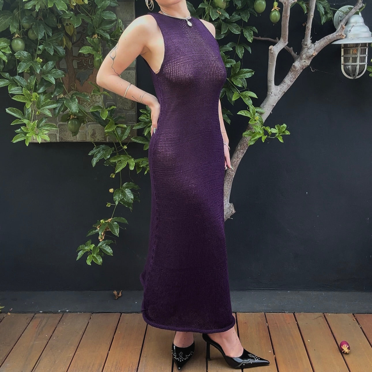 Coeini Knit Maxi Dress