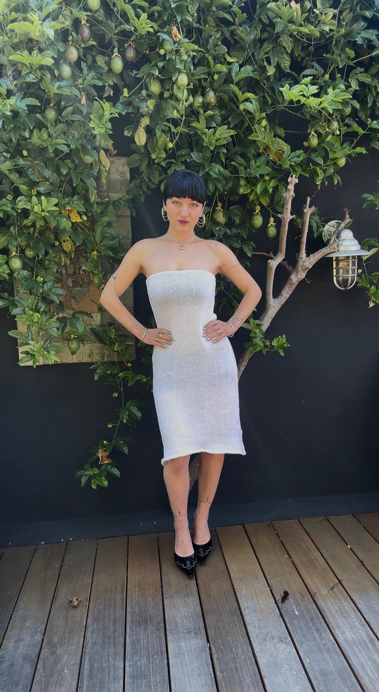 Nephelai Knit Maxi Skirt