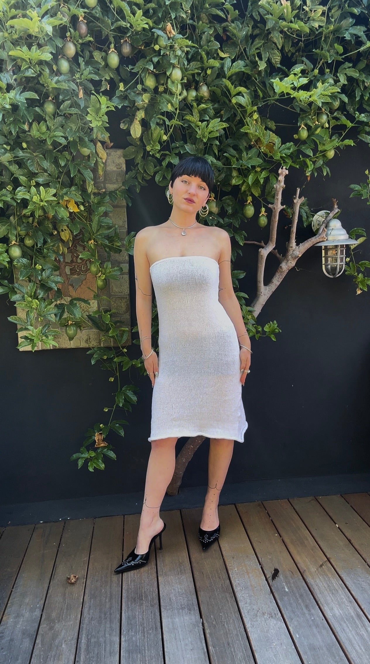 Nephelai Knit Maxi Skirt