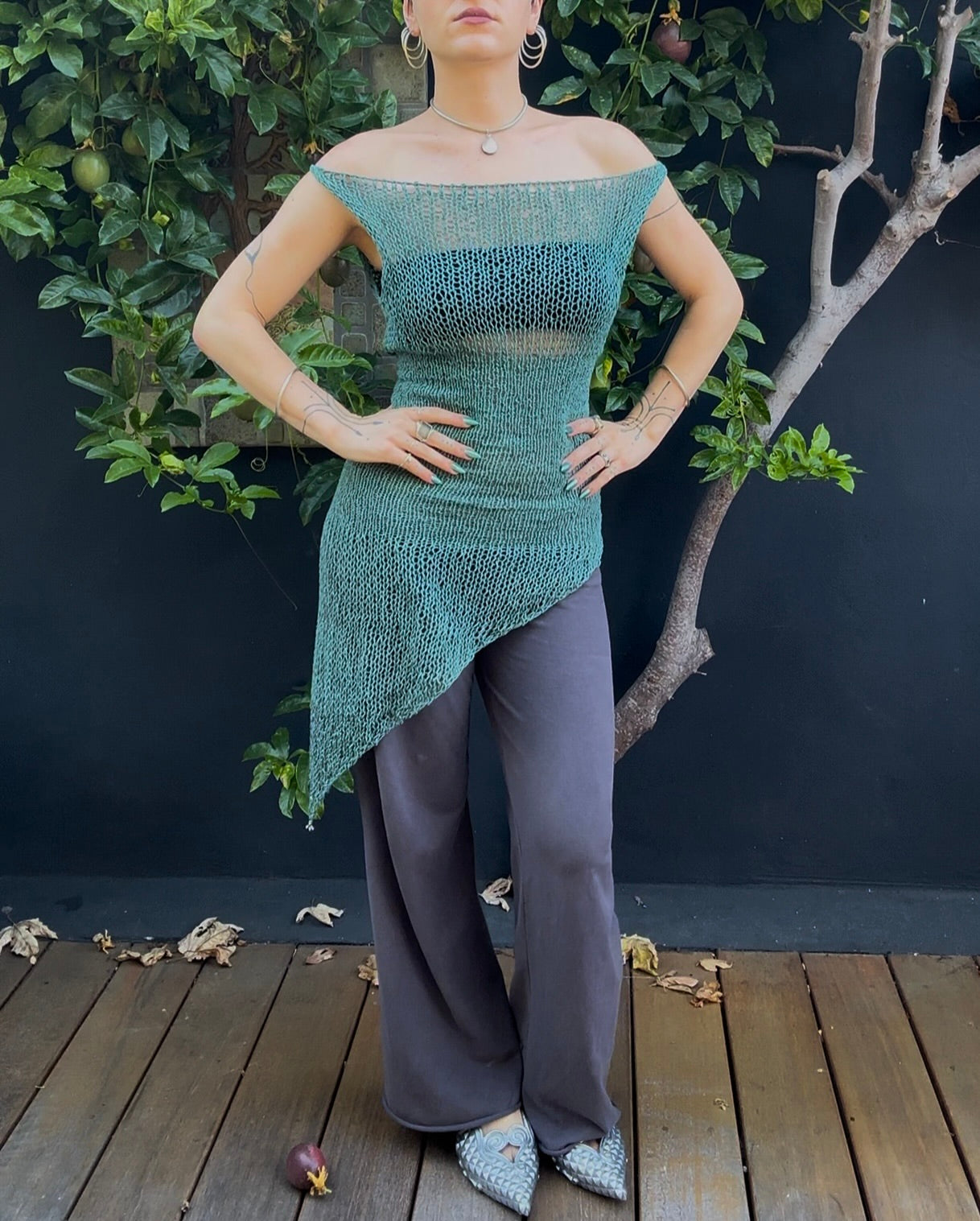 Cassandra Tunic Top Knitting Pattern