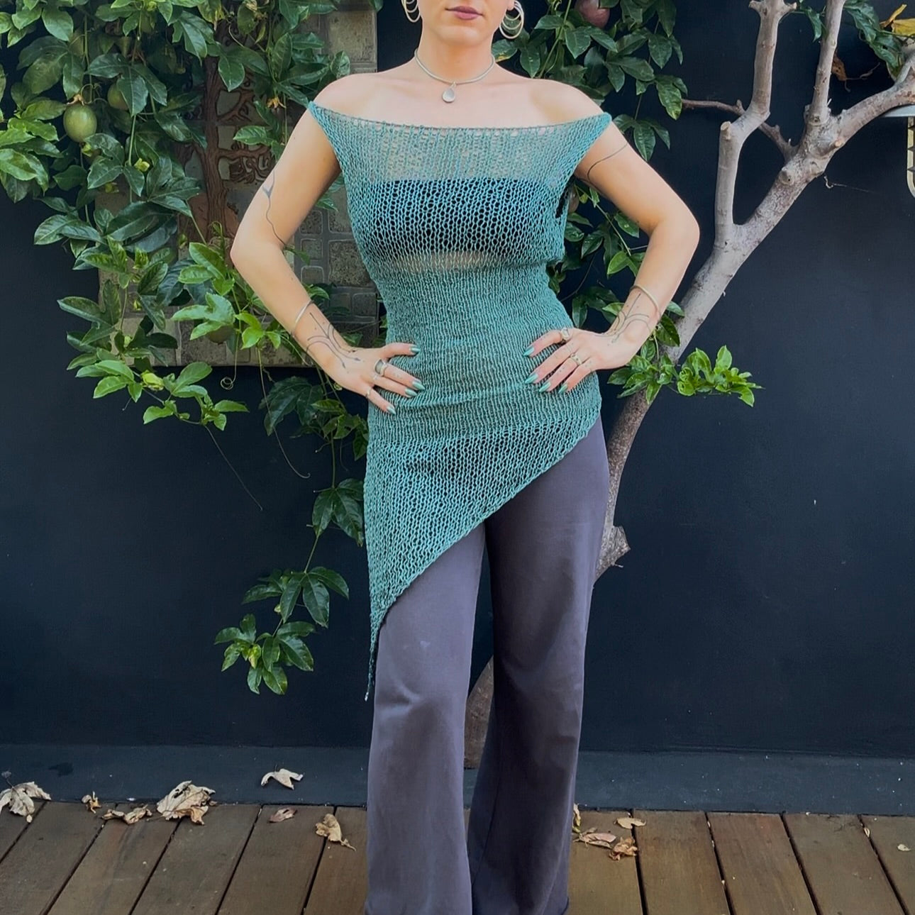 Cassandra Tunic Top Knitting Pattern