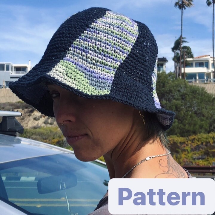Swirl Bucket Hat Crochet Pattern