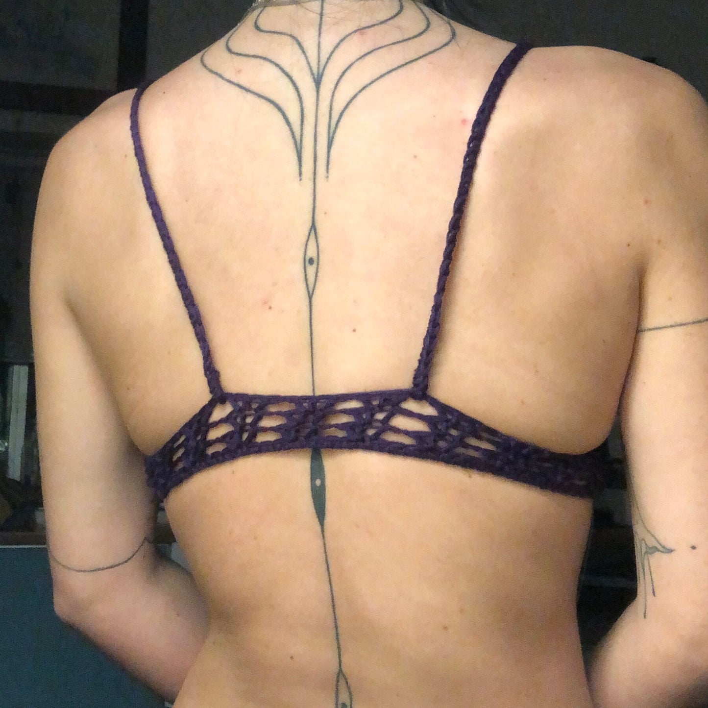 Lupine Lace Bralette Crochet Pattern