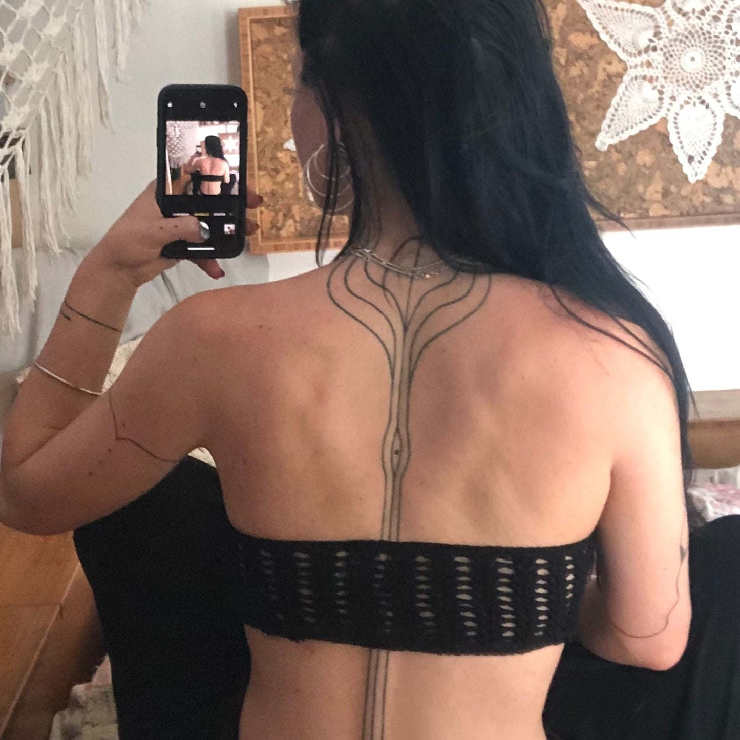 Poppy Lace Bandeau Bralette Crochet Pattern