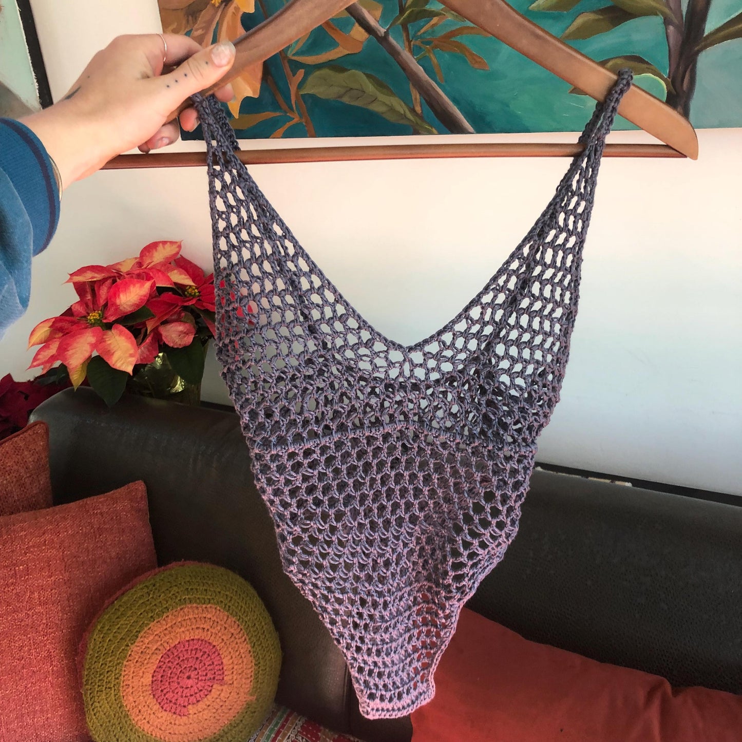 Anemone Mesh Bodysuit Crochet Pattern