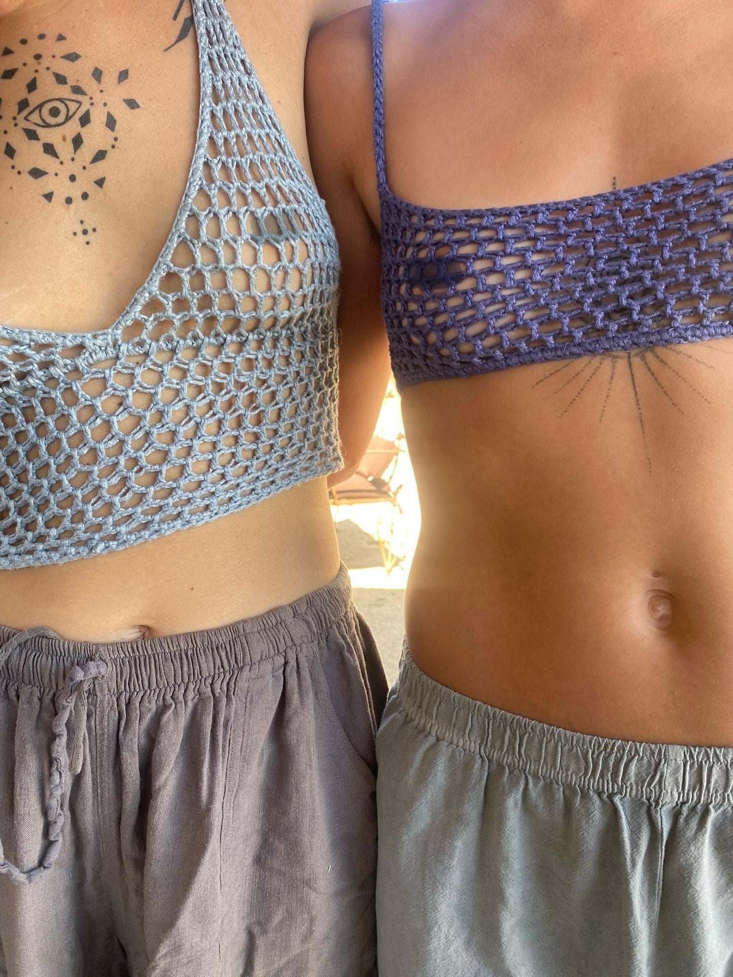 Uni Mesh Bralette Crochet Pattern