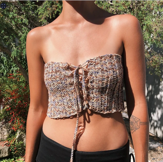 Feja Cochet Crop Top
