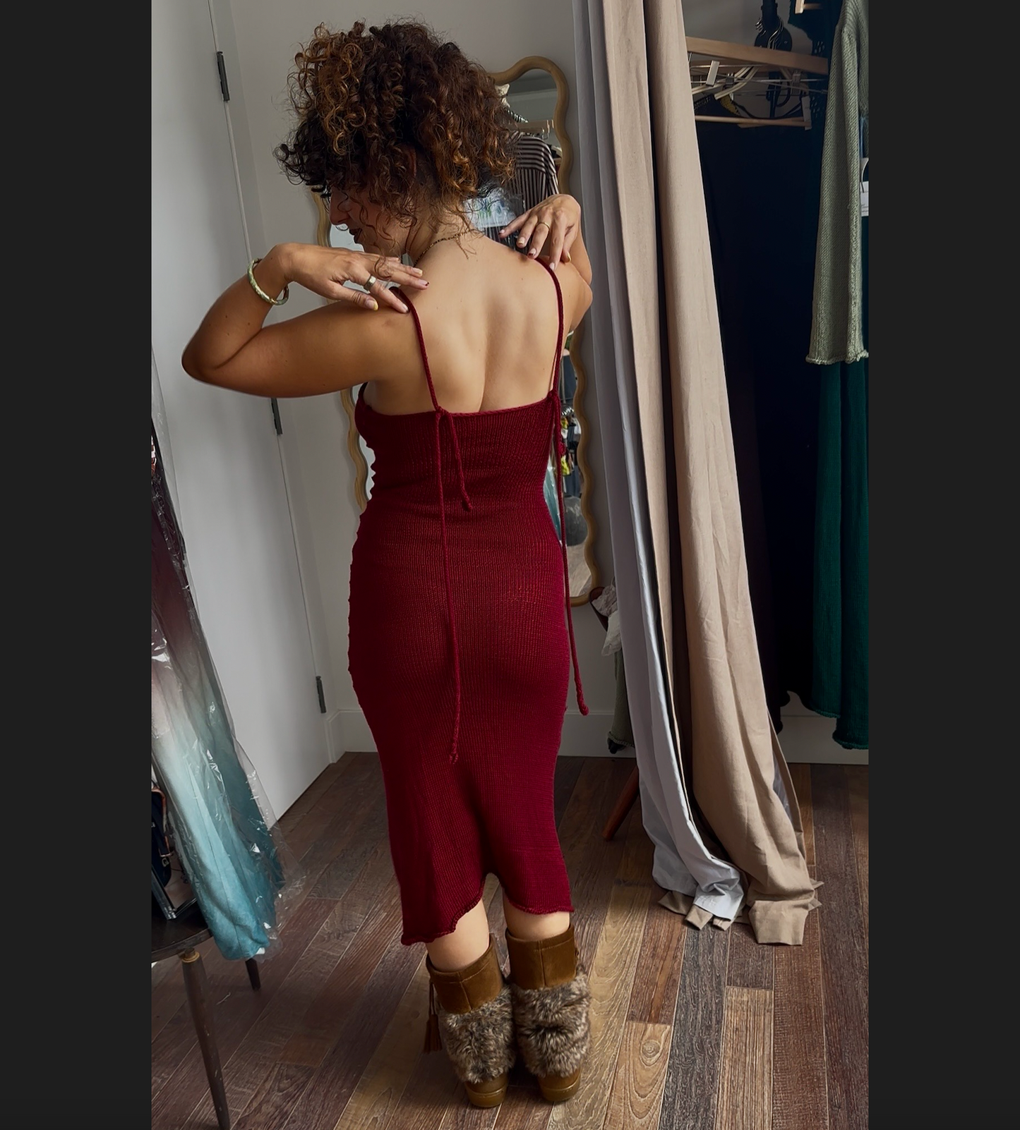 Florella Knit Slip Dress