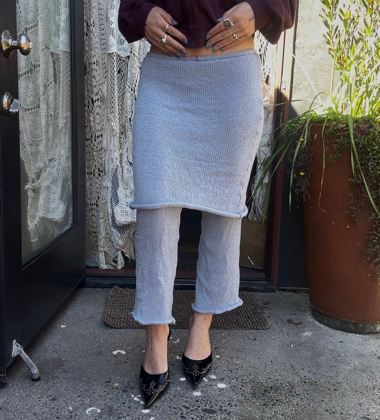Baltic Knit Skirt Pants (Skants) *Ready to Ship*