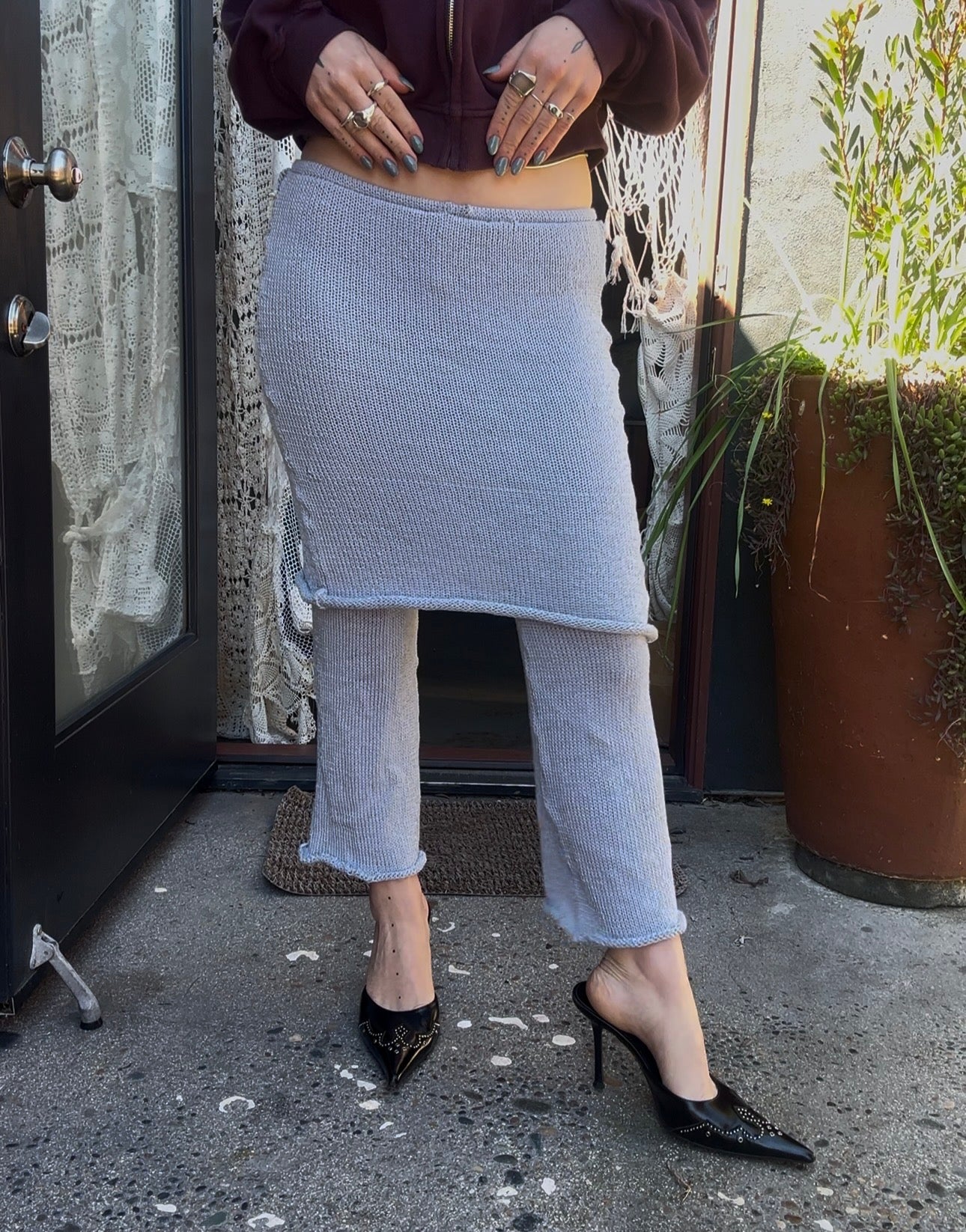 Baltic Knit Skirt Pants (Skants) *Ready to Ship*