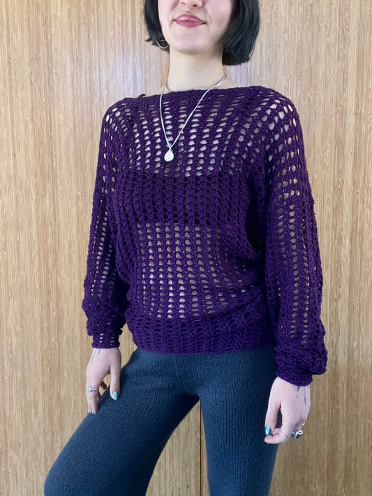 Hawthorne Lace Long Sleeve Top Crochet Pattern