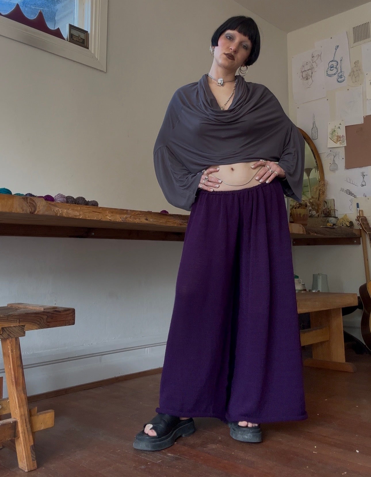 Hypna Wide Leg Pants *