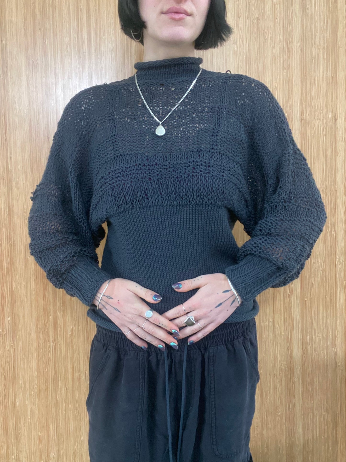 Fennel Mockneck Knit Sweater Pattern