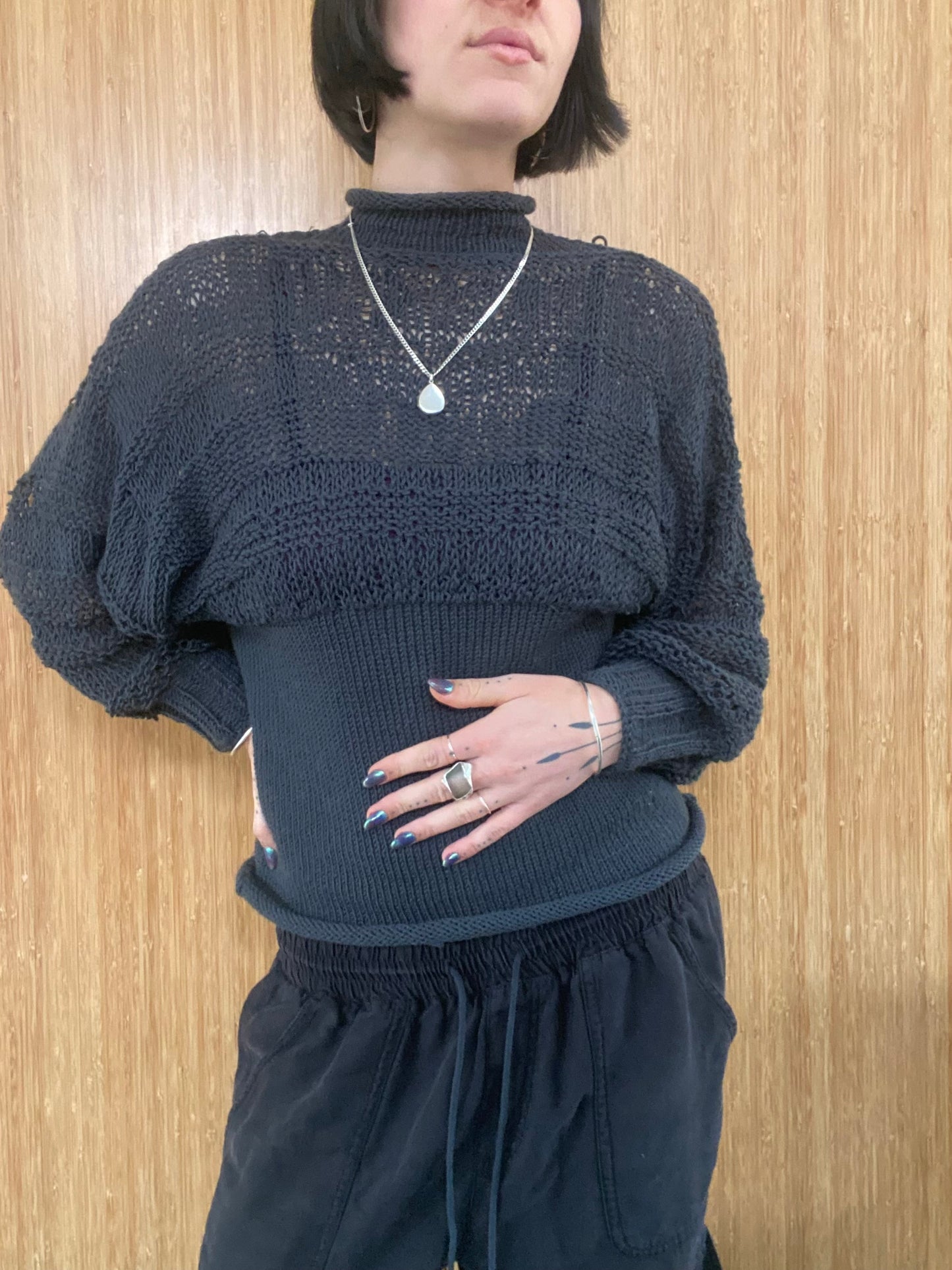 Fennel Mockneck Knit Sweater Pattern