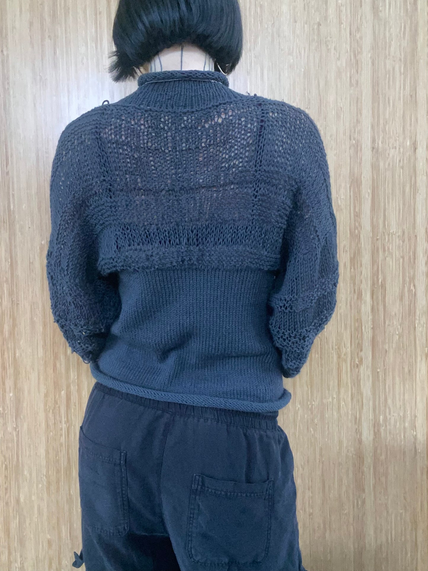 Fennel Mockneck Knit Sweater Pattern