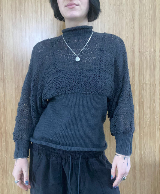 Fennel Mockneck Knit Sweater Pattern