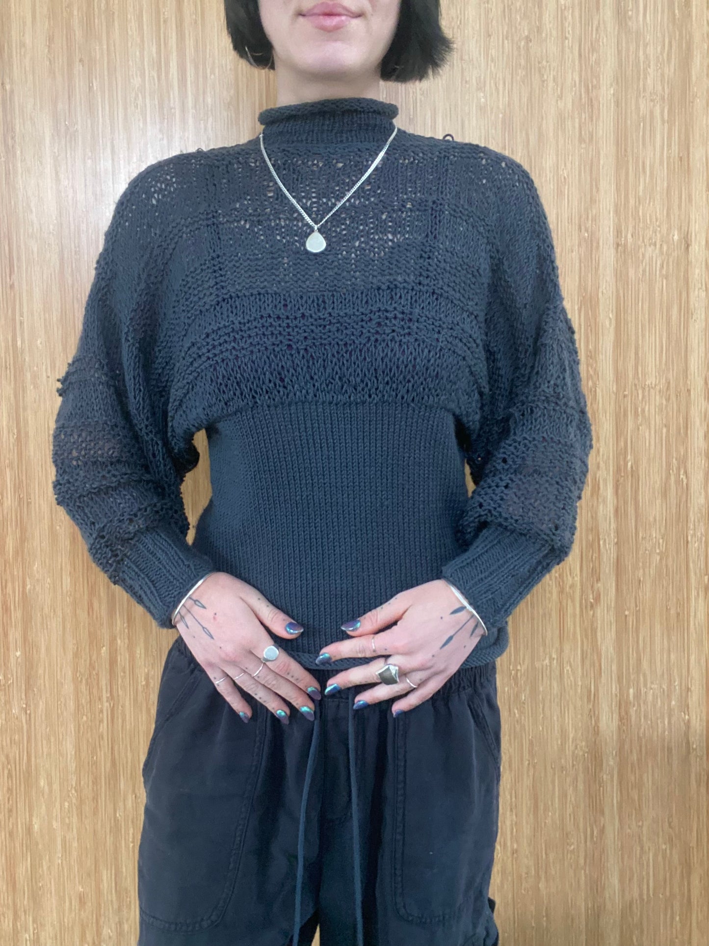 Fennel Mockneck Knit Sweater Pattern