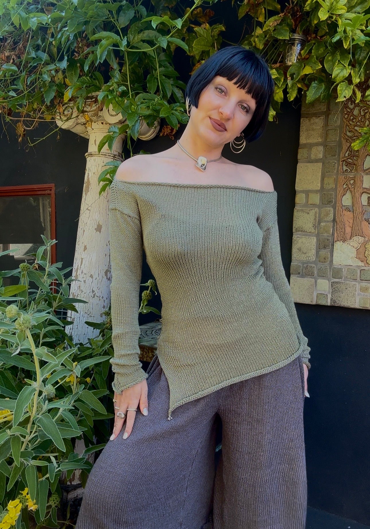 Miersia Knit Long Sleeve Top