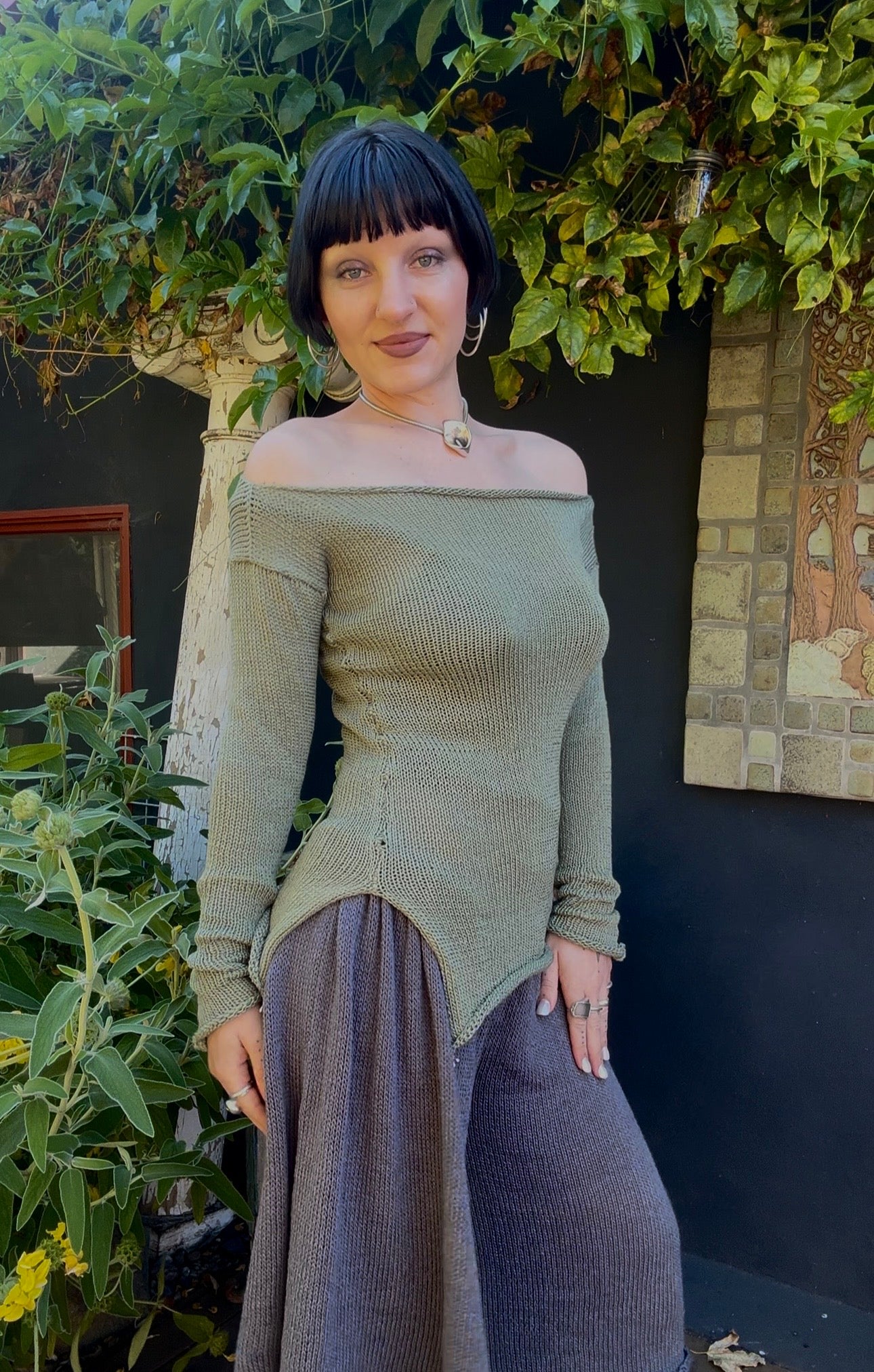 Miersia Knit Long Sleeve Top