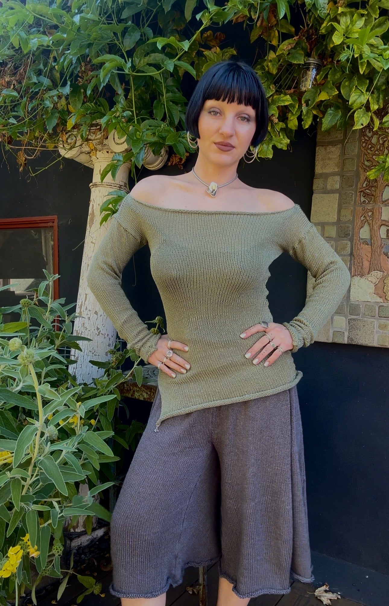 Miersia Knit Long Sleeve Top