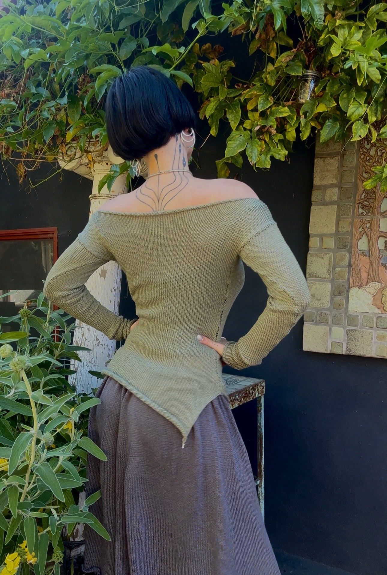 Miersia Knit Long Sleeve Top