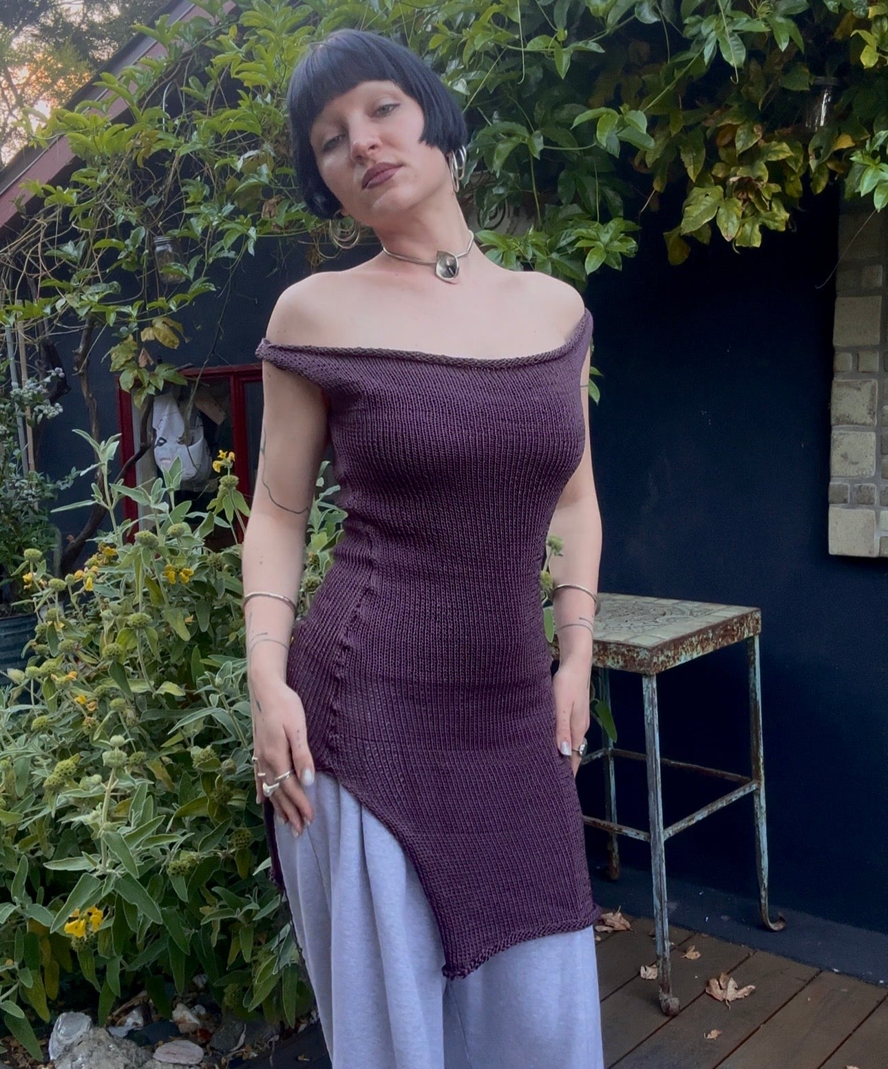 Anaea Tunic Mini Dress Knitting Pattern