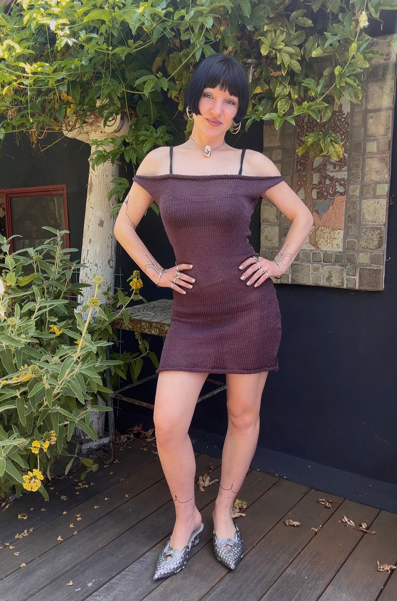 Perse Mini Dress