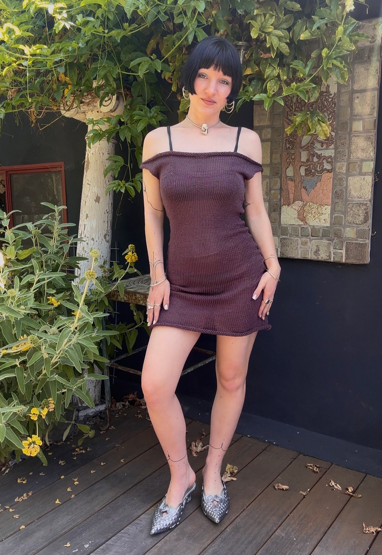 Perse Mini Dress