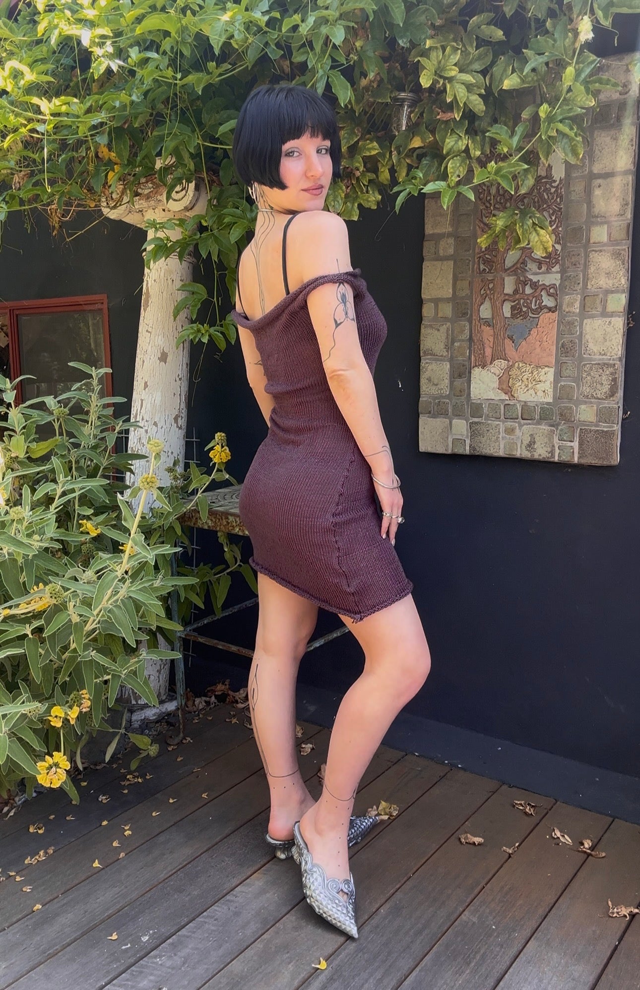 Perse Mini Dress