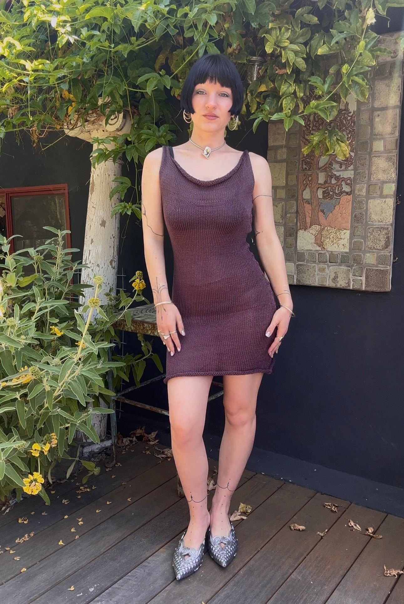 Perse Mini Dress