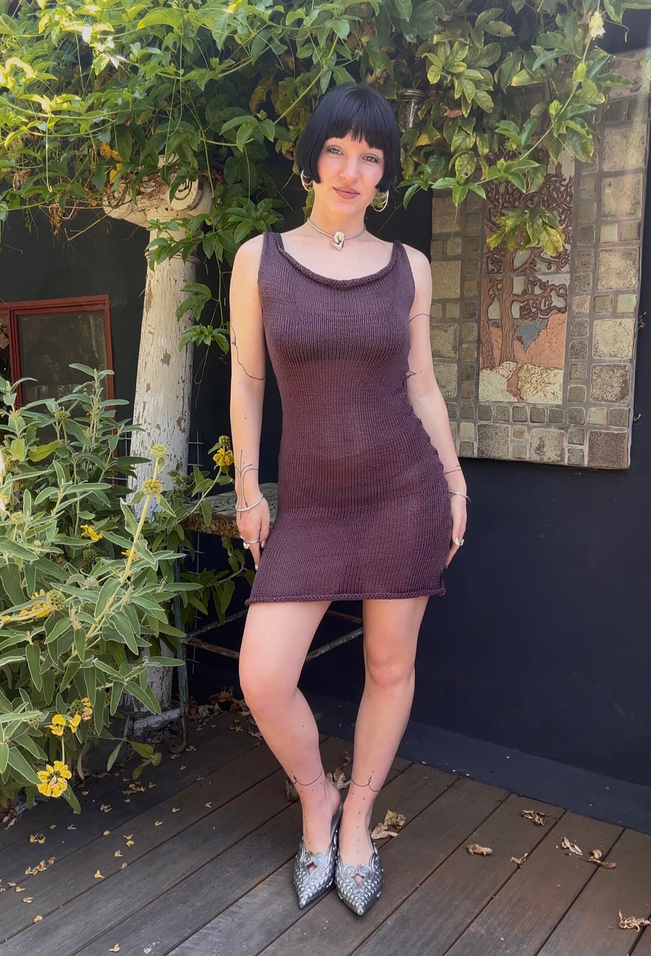 Perse Mini Dress