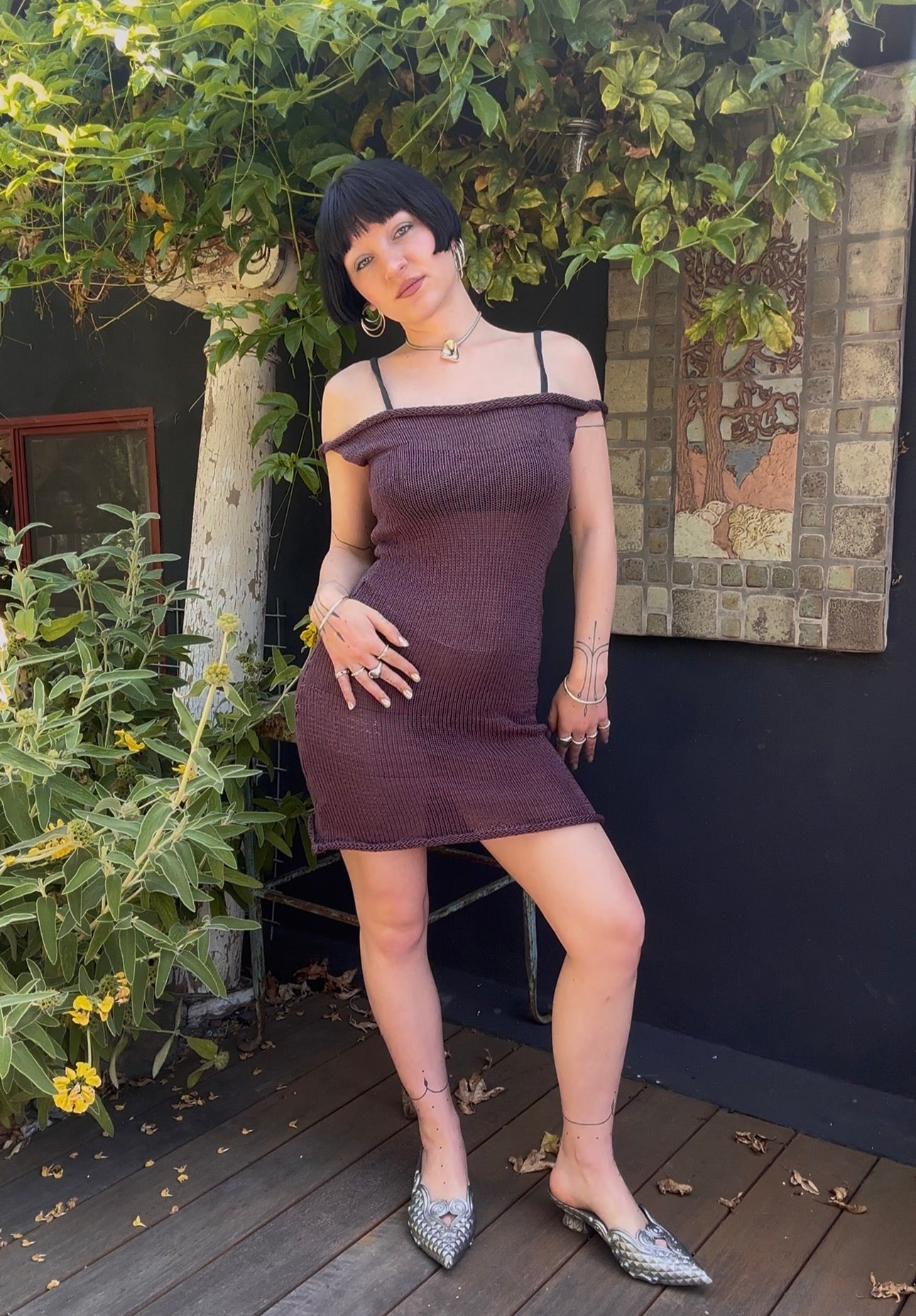 Perse Mini Dress