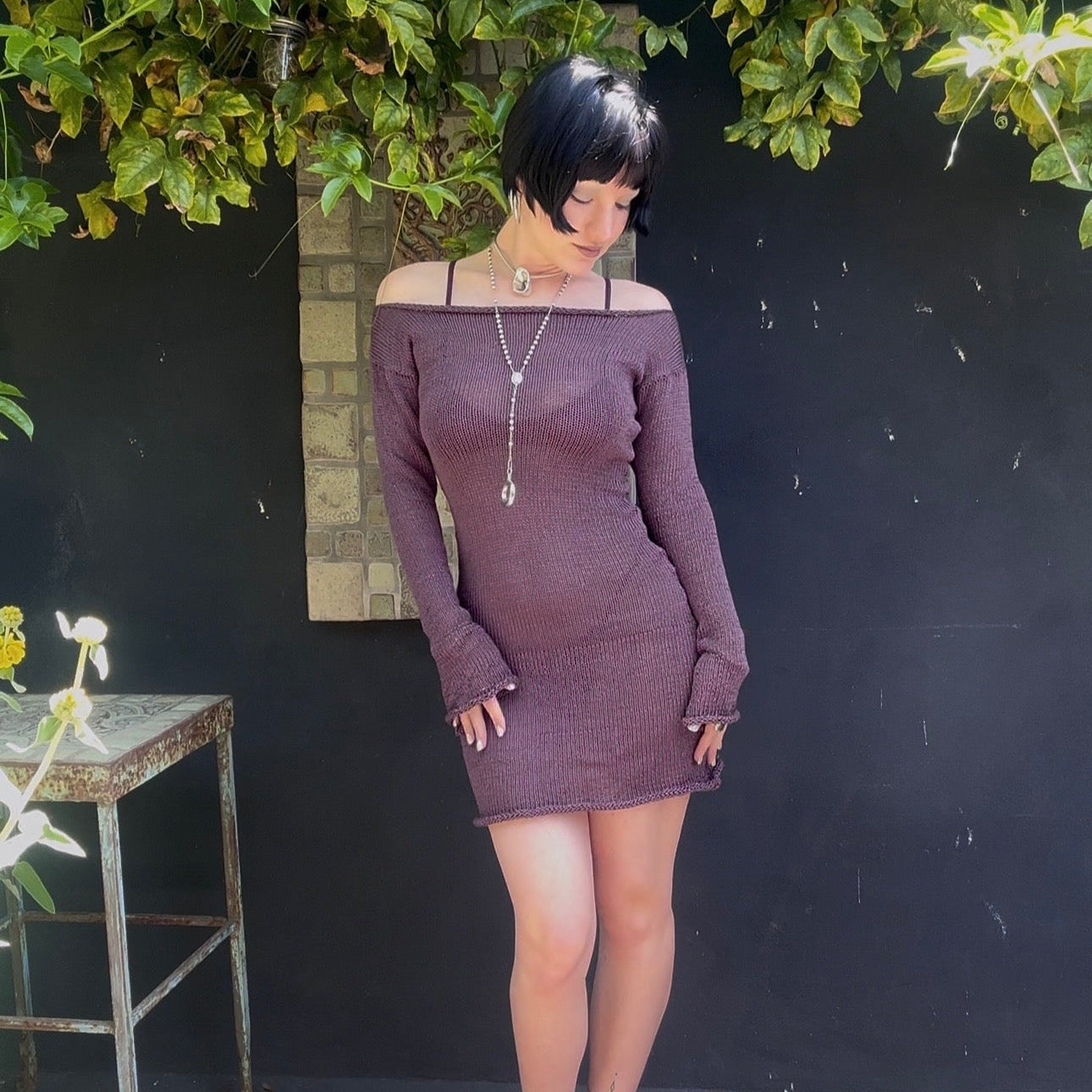 Penelope Long Sleeve Mini Dress