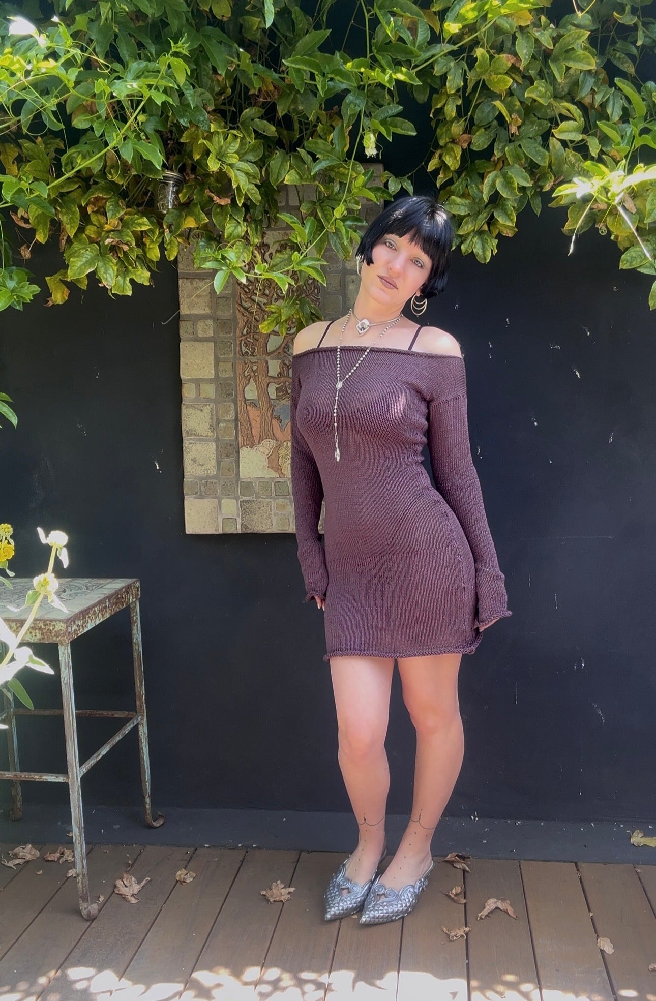 Penelope Long Sleeve Mini Dress