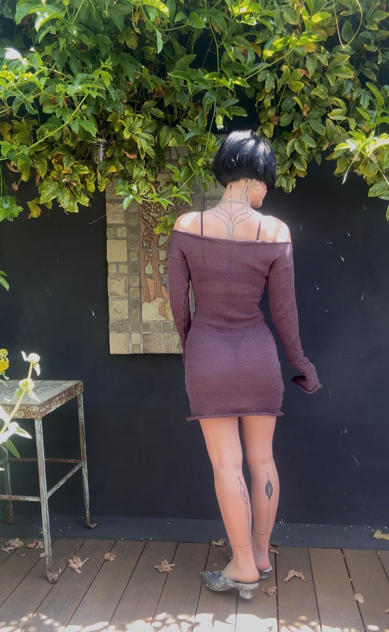 Penelope Long Sleeve Mini Dress