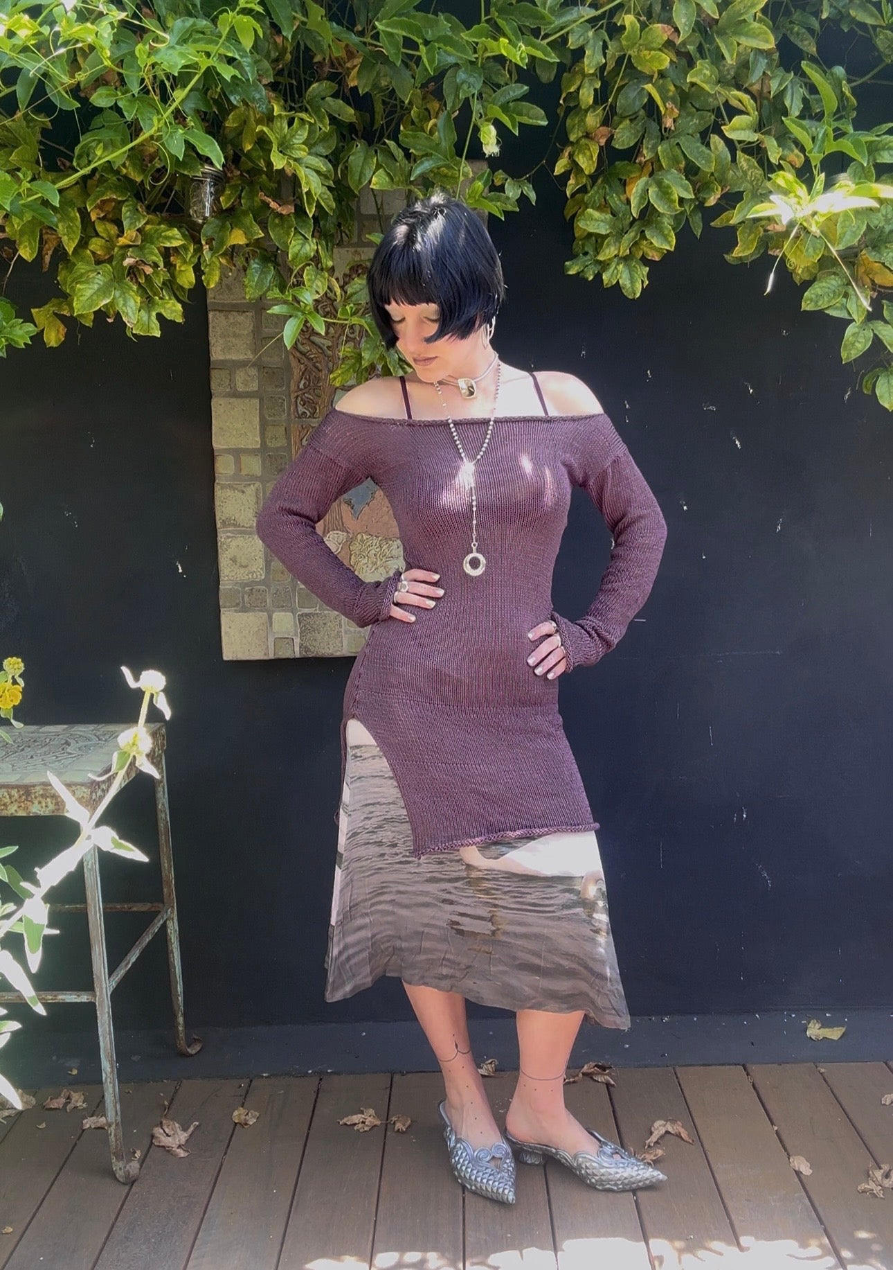 Sequana Long Sleeve Tunic Mini Dress